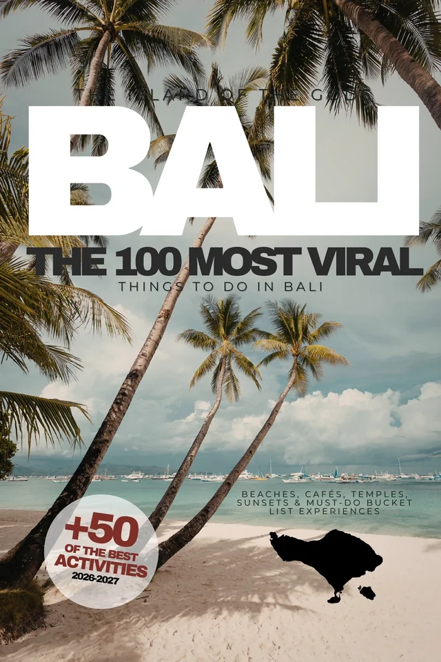 Cover of Bali: The 100 Most Viral, Discover Bali